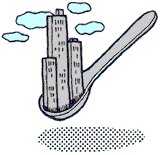 �X�v�[���̏�̃r��